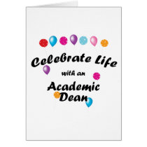 Celebrate Academic Dean Card