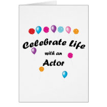 Celebrate Actor Card