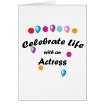 Celebrate Actress Cards