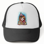 Celebrate! Big Eye Birthday Girl Trucker Hats