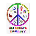 Celebrate Diversity postcards