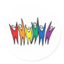 Celebrate DIversity Round Sticker