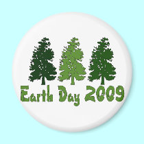 Celebrate Earth Day 2009 magnets