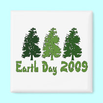 Celebrate Earth Day 2009 magnets