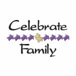 Celebrate Family embroidered shirts