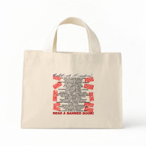 Celebrate Freedom!  Read a BANNED Book! (stamp) Bag