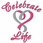 Celebrate Life embroidered shirts