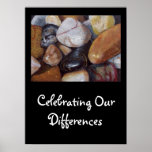 CELEBRATE OUR DIFFERENCES ART POSTER