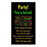 Celebrate Party Invite Cards business cards