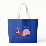 Celebrate The Beauty Beneath_Pinkie The Whale Canvas Bags