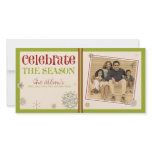 Celebrate the Season Snowflake Holiday :: 03 photo cards