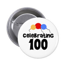 Celebrating 100 pin