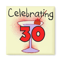 Celebrating 30 Tshirts and Gifts
