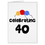 Celebrating 40 greeting cards