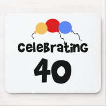 Celebrating 40 mouse pad