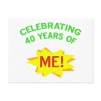 Celebrating 40 Years Of Me Postcards