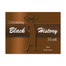 Celebrating Black History Month (Post Card)