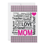 Celebrating Mum! Mother's Day or Mum's Birthday invitations