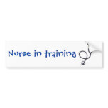 Celebrating nursing and medicine bumper stickers