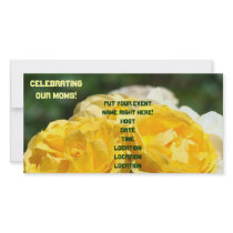 Celebrating Our Moms! Party Invitations Roses