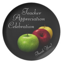 Celebrating Teachers Plate