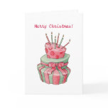 Celebration Cake Christmas Card