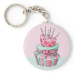 Celebration Cake Keychain