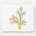 Celebration fireworks mousepads