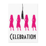 Celebration - Grad Silhouette postcards