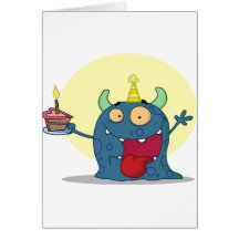 Celebration Monster Card