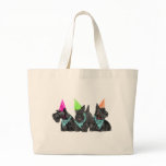 Celebration Scotties in Party Hats bags