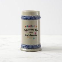 Celebration Stats Teacher Coffee Mugs