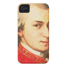 celebrities  wolfgang amadeus mozart 2 iPhone 4 cases