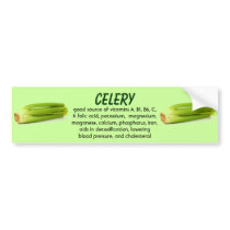 Celery bumper sticker