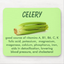 Celery mousepad