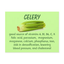 Celery postcard