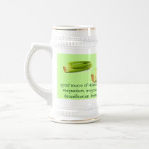 Celery stein mug