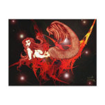 *Celeste* Star Bather mermaid Art postcards