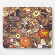 Celestial Amber Buttons