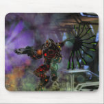 Celestial Cyber Angel mousepads