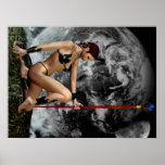Celestial Goddess Poster