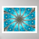 Celestial Pinwheel, Fine Art Print or Poster