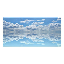 Celestial Reflections Individuelle Photo Karte