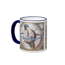 Celestial Sphere, Andreas Cellarius Coffee Mug