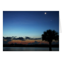 Celestial Sunrise Greeting Cards