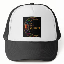 Celestrial Moons Zodiac Cancer Mesh Hats