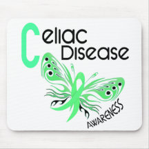 Celiac Disease BUTTERFLY 3.1 Mousepads