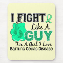 Celiac Disease Fight Like A Guy 15 Mouse Mat