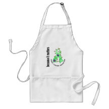 Celiac Disease Flower Ribbon 3 Apron