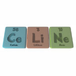 Celine as Cerium Lithium Neon t-shirts
